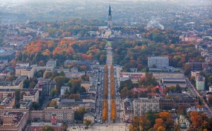 Czestochowa vue du ciel